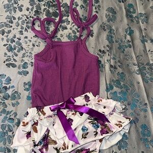 Purple Kids Matching Set